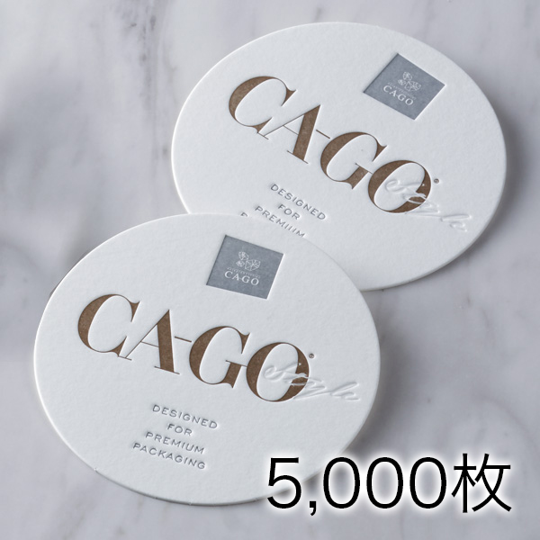 コースター名入れ 0.8mm（5,000枚）｜CA/CAFE ATTENDANT